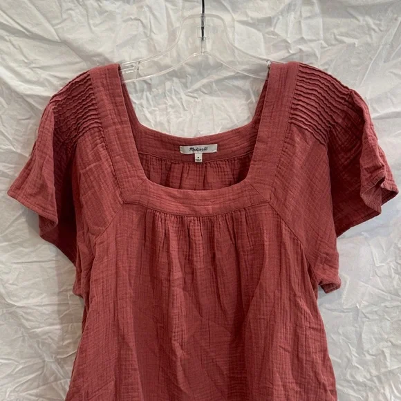 Madewell Mauve Tunic dress - Picture 3 of 4